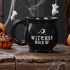 Neuheit Halloween Hexe Tasse Keramiktasse Internet-Berühmtheit Magische Tasse Schmelztiegel Hexe Wasserbecher Hexe Tasse