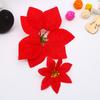 New Poinsettia Bouquet - Christmas Flannel Flower Decoration