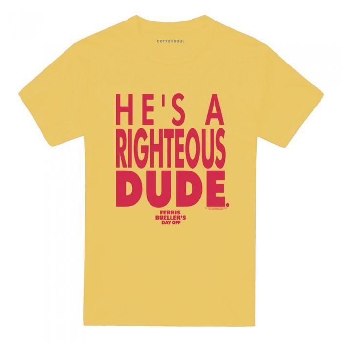 Ferris BuellerÂ´s Day Off Unisex Adult Righteous Dude T-Shirt