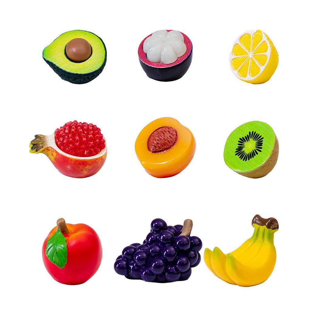 Realistic Miniature Resin Fruit Blind Box Creative Decor For Dollhouse Fans