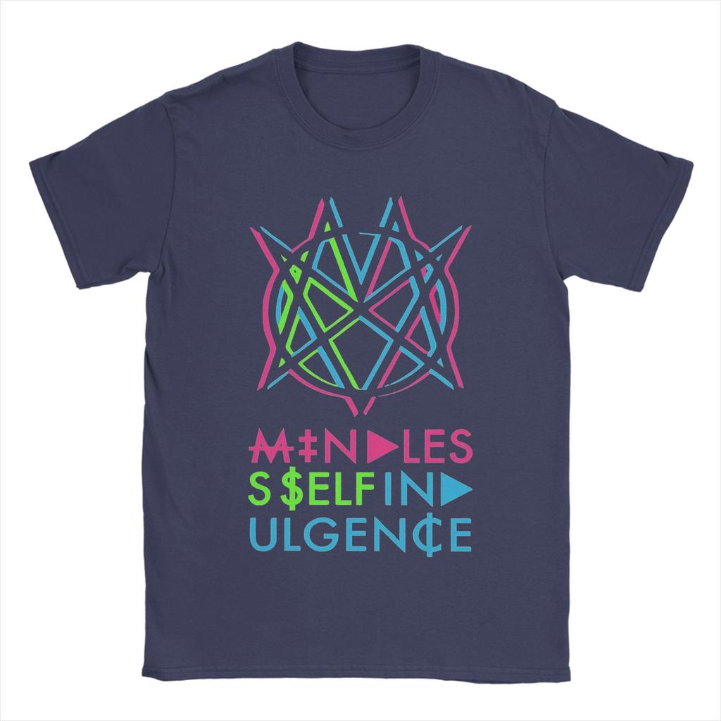 Mindless Self Indulgence T-Shirt Summer  Cotton T-Shirts For Men Fashion Print Tee Shirt Short-Sleeved Streetwear Tees