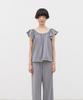 Koseumoseu Soft Shirring Top (Hether Gray)