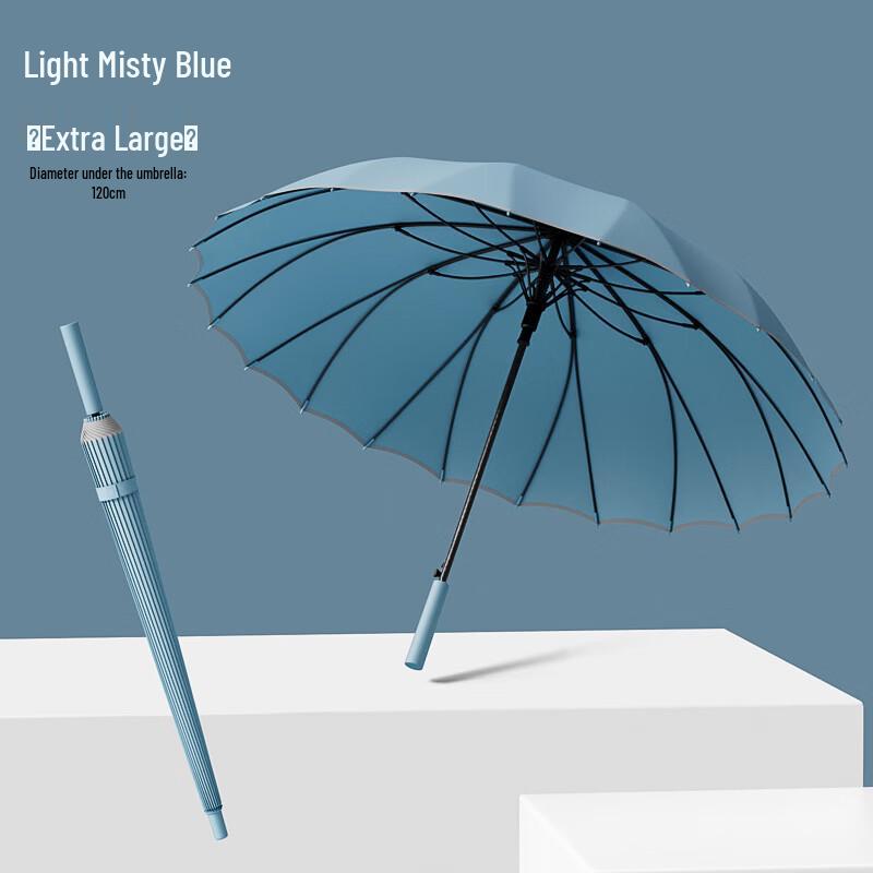 Hanyou Reinforced Windproof Long Handle Umbrella