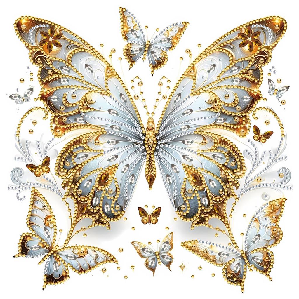 Diamond Painting, Special-Shaped Diamond Painting, Handmade Sticker Material Package 30 * 30 Diamond Sticker Diy Decorative Painting Cross-Border