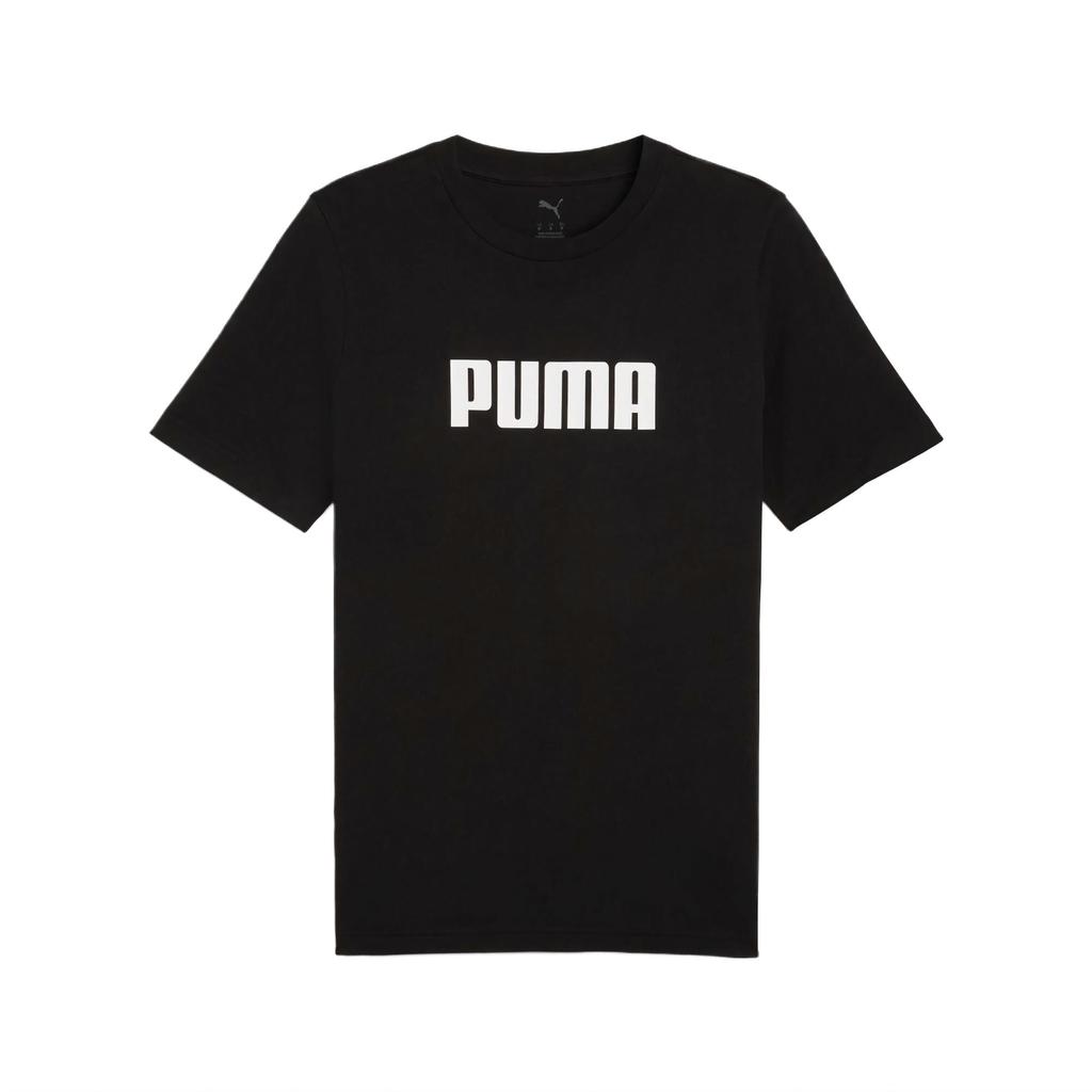 Puma Breathable Comfortable Skin-Friendly Round Neck Versatile Short Sleeve T-Shirt Men Tops Black 690237-01