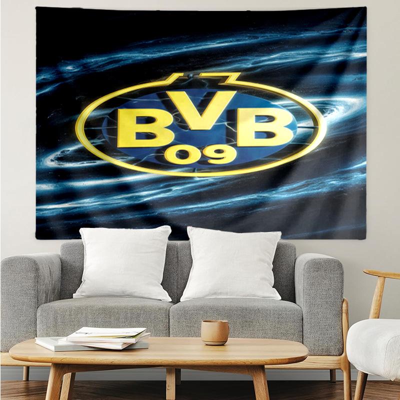 Borussia dortmund Tapestry Accessories Playroom Tapestry, for Bedroom,Livingroom, dormitory Room Wall Decor Fan Birthday Gifts