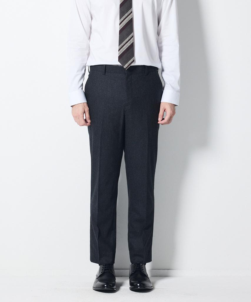 STCO Italy Reda 99% Wool Two-Tone Suit Setup Charcoal Grey (Classic Fit)_Ssjud93Set