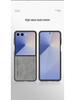Samsung ZFlip7 Case: Ultra-Thin Lambskin Leather, Frosted Finish, Anti-Drop, Anti-Slip, for Foldable Screen.