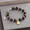 8mm Natural Stone Bracelet Multicolor Quartzs Amethysts Hematite Tiger Eye Beads Bracelets for Women Jewelry