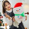 Snowman Christmas Series Plush Toys Christmas Tree Santa Claus Elk Plush Doll Ins   Home Decoration