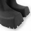 Great BALENCIAGA short boots TROOPER Black series rubber Women 679326 Used