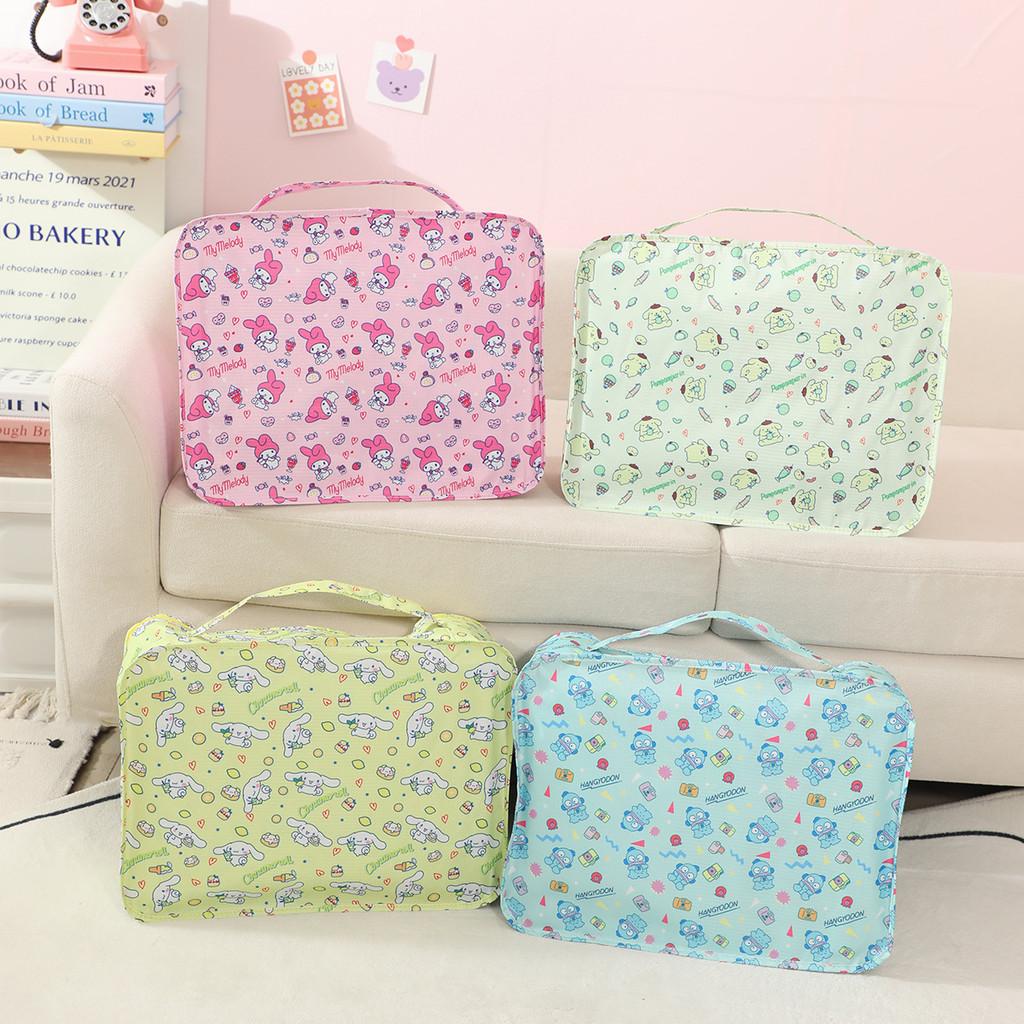 Cute Cartoon Travel Organizer Fabric Waterproof Multiuse Bag Packing