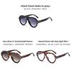 Big Frame Sunglasses With Pc Lenses For Stylish Travel And Events