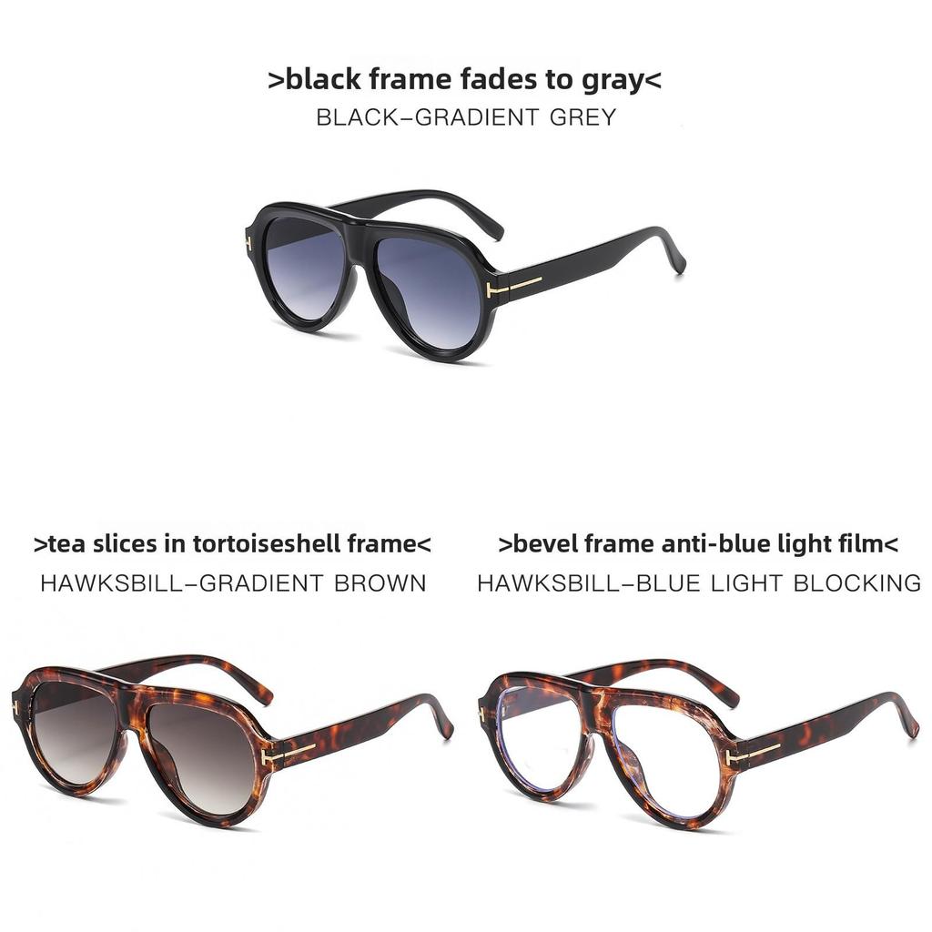 Big Frame Sunglasses With Pc Lenses For Stylish Travel And Events