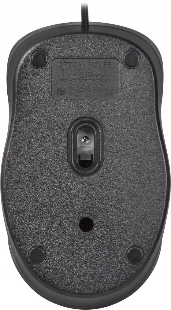 Mysz przewodowa Defender POINT MM-756 OPTICAL 1000dpi 3P czarna