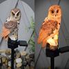 LED Garden Lights Solar Night Lights Owl Shape Solar LED Lamp Outdoor  Decorative Waterproof Garden Stake Lights for Walkway Yard Lawn Landscape Ligh
