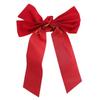 Large Size Christmas Tree Bow DIY Wreath Bow Home Decoration Red Velvet Bow  Wedding