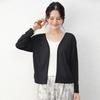 Cardigan sottile da donna a maniche lunghe, protezione solare, ampio, da indossare in estate o in ambienti climatizzati, aperto sul davanti