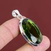 Faceted Peridot Pendant Original Gemstone Pendant Unique Jewelry Handmade Pendant 925 Sterling Silver Pendant Peridot Jewelry Wedding Gifts