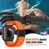 Apple Ultra2 Ocean iWatch S11/10/9/8 için Uyumlu Kayış: Paraşüt Tokalı Off-Road Naylon Spor Kordon