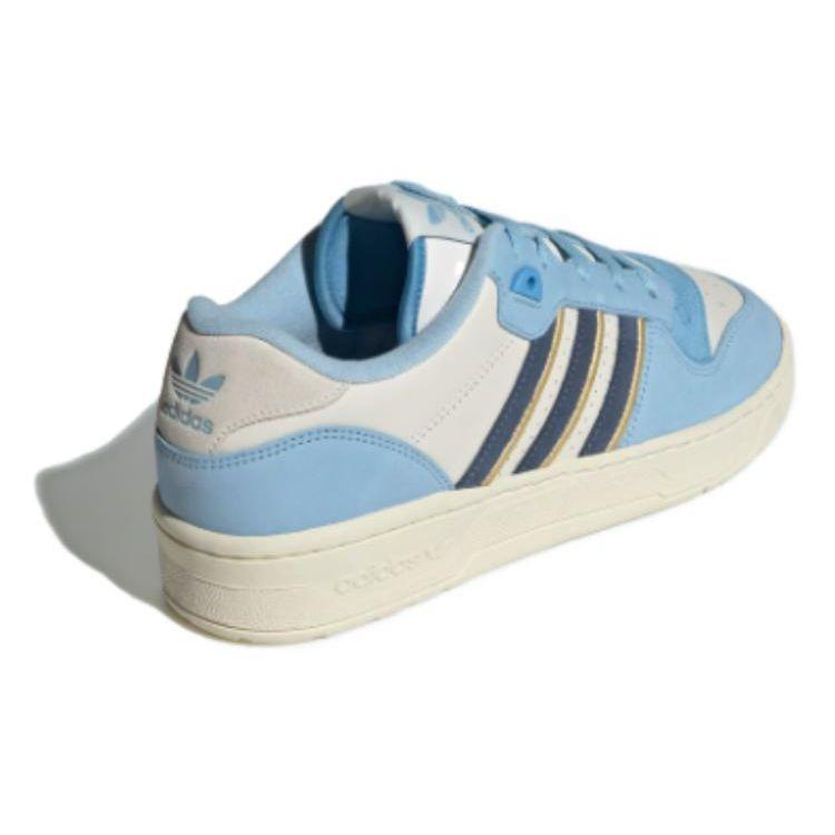 Adidas Originals Rivalry Comfortable Versatile Non-Slip Durable Low-Top Skate Shoes Unisex Sneakers Blue White IH0501