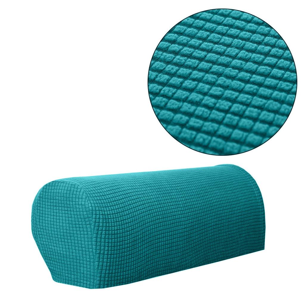Armrest Covers 2PCS Stretch Fabric Armrest Covers Anti-Slip Sofa Arm Chair Slipcovers Furniture Protectors For Recliner Sofa