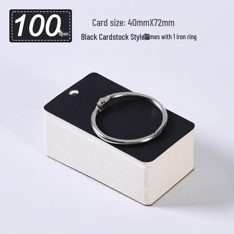 Pocket-Sized Ring-Bound Vocabulary and Note Cards