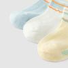 YEEHOO Kids' Summer Breathable Anti-odor Silk Socks 3-Pack