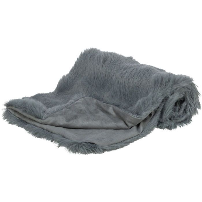 Couverture pour chien Trixie Elli 0g - Gris - 100×70 cm