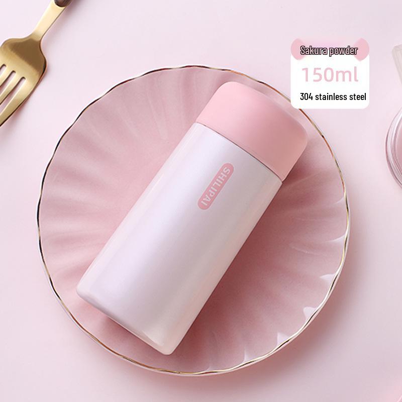 High-Value 304 Stainless Steel Mini Insulated Tea and Water Separation Cup - Cute, Compact Design for Girls 150ml