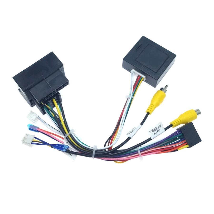 Car Android Radio Wiring Harness w/ Canbus for Peugeot 408 3008 Citroen C