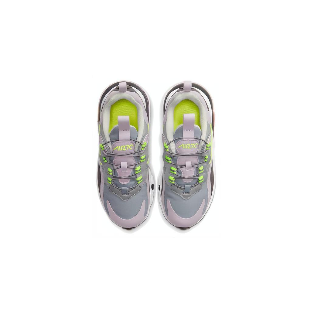 (PS) Nike Air Max 270 React 'Particle Grey Lemon' Kids' BQ0102-010