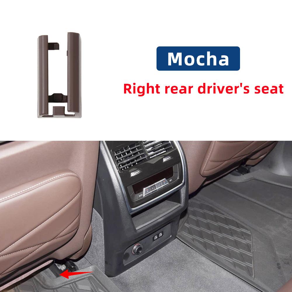 Upgraded LHD RHD For BMW X5 X6 X7 G05 G06 G07 G18 -2025 Interior Car Front Left Right Seat Sliding Track Rail Trim Cover