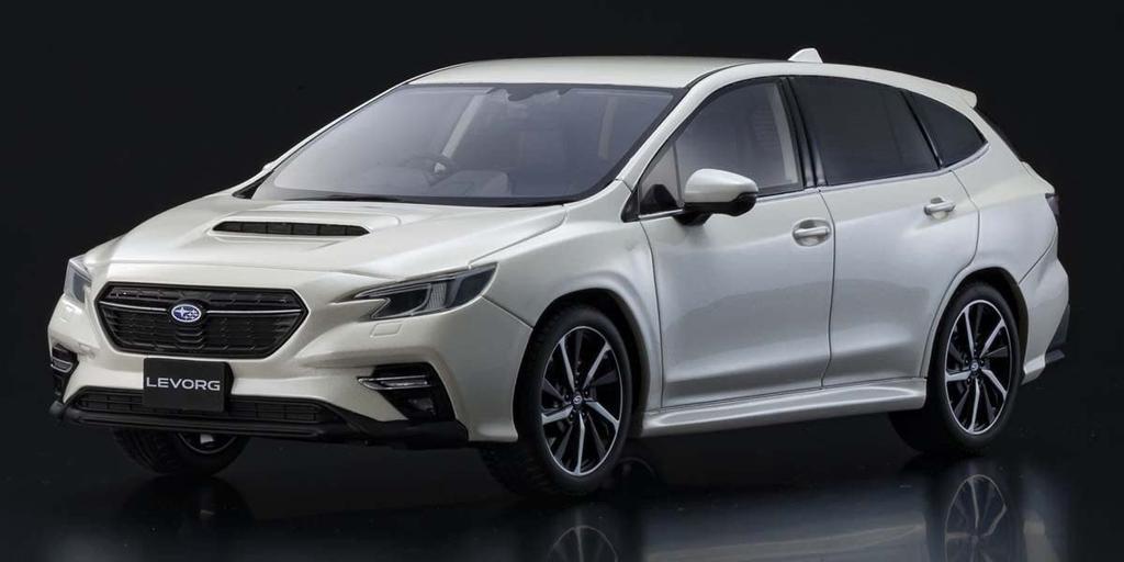 Kyosyo samurai SUBARU Levorg EX Bílý Hotový produkt KSR18055W 1/18 GT-H