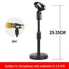 e300 Desktop Microphone Stand with Condenser Clip - Versatile for Conferences, Presentations, and K Songs
