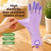 Hanging Dishwashing Gloves Waterproof Cleaning Gloves Comfortable Household Gloves  Dishwashing