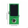 Mini Tuner Pedal Compact Size Guitar Digital Display Instrument Gear for Guitarists,