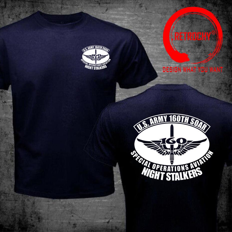 Us Army Airborne 160th Soar Nightstalkers Tshirt Stylish Fashion Cotton Streetwear Hip Hop Unisexs T Shirt Unisex Plus Size S5xl