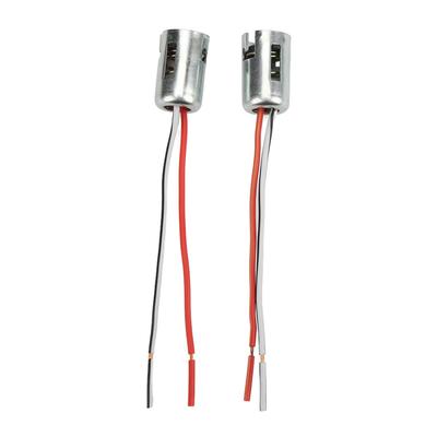 2 τμχ Προσαρμογέας υποδοχής λαμπτήρα Flat Foot Single Contact Βολική πρακτική ελαφριά υποδοχή LED