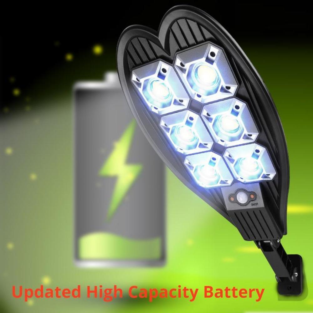 10000w Super Bright Outdoor Solar Lamp Waterproof Ultra Wide Lighting Street Light Human Induction Motion Sensor Yard Wall Light