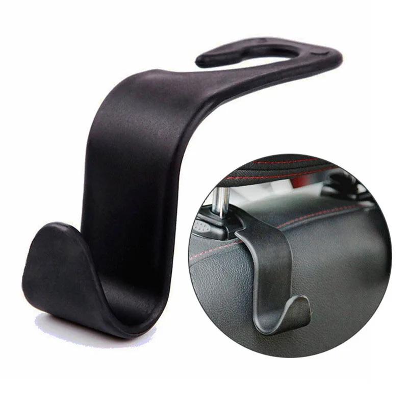 Universeller Auto-Sitz Kopfstützenhaken Aufbewahrungshänger Auto Fahrzeug Haken Rücksitz Organizer Halter Clip Auto Innenzubehör