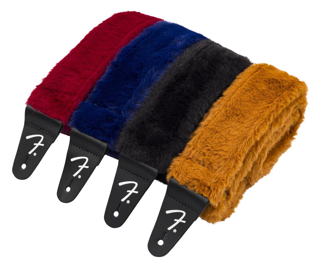 Plush Strap Blue Fender Fender/Poodle [Guitar Strap]