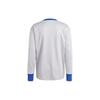 adidas Casual Striped Crew Neck Long Sleeve T-Shirt Men Tops Gray HT3473
