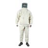 Jun Ding Ying White Split Sandblasting Suit