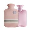 Hot Water Bottle with Cover 1L Large Classical Hot Water Bag for Pains Relief Neck & Shoulders Feet Warm Great Gift