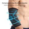2Pcs Fitness Elbow Brace Knitted Nylon Breathable Elastic Summer Sports Elbow Compression Support