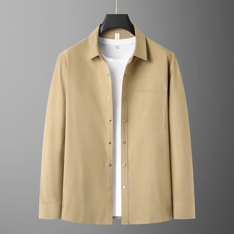 Herren Plus Size Freizeit Baumwoll Arbeitshemd Jacke