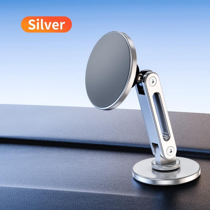 Car Mount Phone Holder Angle Adjustable Phone Support Holder for 15 14 Magnetic 360° Rotation Navigation Holder