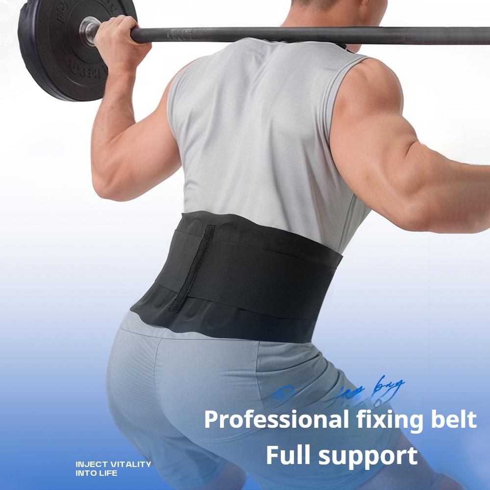 Adjustable Lumbar Support Belt For Weightlifting Gym Home Workout Non-Slip Breathable Waist Protector Men Women Durable