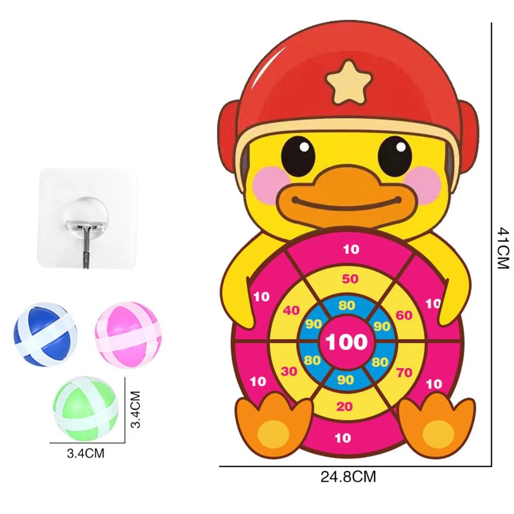 Non-Toxic Outdoor Games Toys For 3 4 5 Years Children Sports Toys Large Dart Board Sticky Balls Bow And Arrow For Kids Indoor Party Game